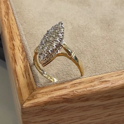 Bague marquise -photo-2