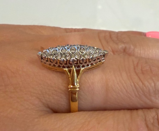 Bague marquise -photo-1