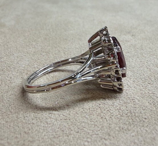 Bague grenats et diamants-photo-1