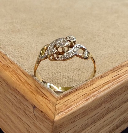 Bague roses de diamants-photo-3