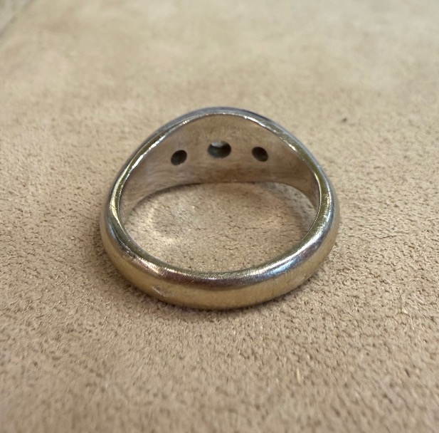 Bague jonc diamants-photo-4