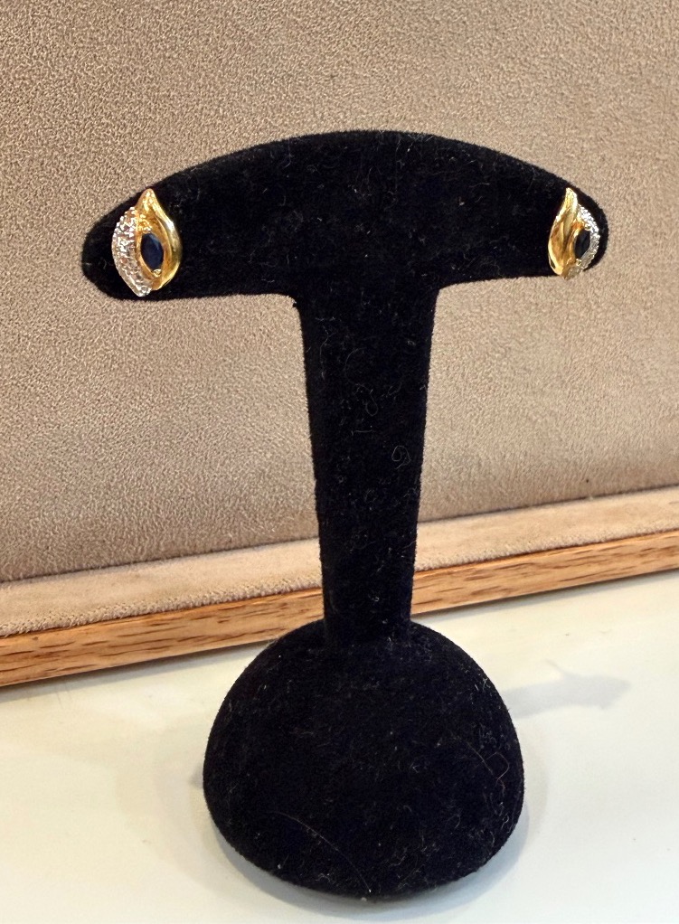 Sapphire Earrings-photo-4