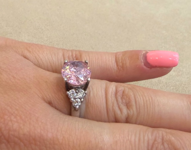 Pink Stone Ring-photo-3