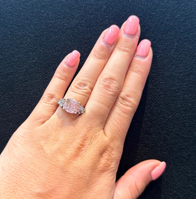 Pink Stone Ring-photo-4