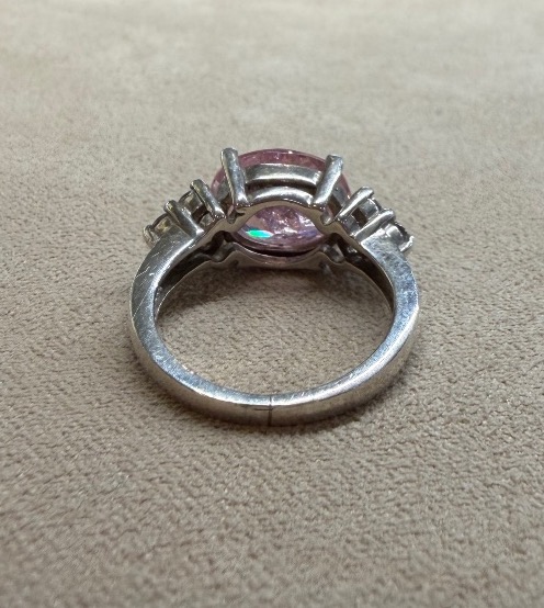 Pink Stone Ring-photo-3