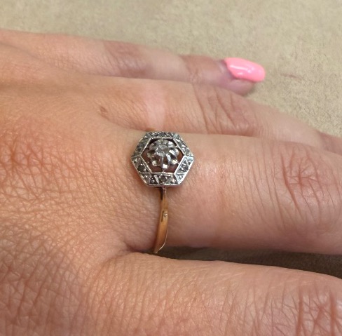 1925 Art Deco Ring-photo-2