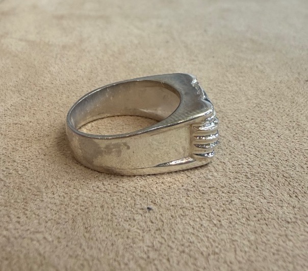 Bague tank aigue marine-photo-1