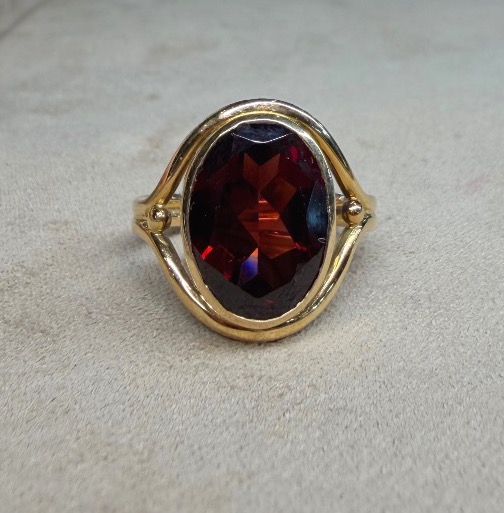 Bague Grenat