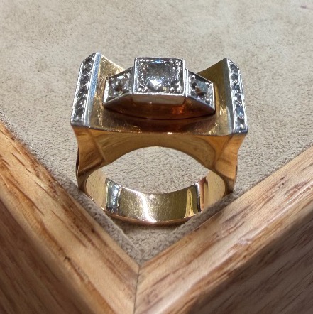 Tank Diamond Ring-photo-2