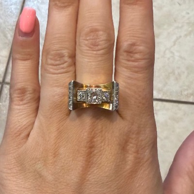 Tank Diamond Ring-photo-1