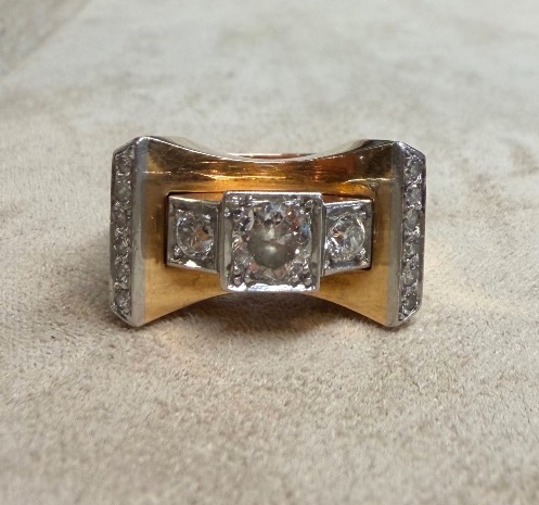 Tank Diamond Ring
