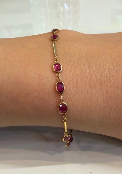 Bracelet Rubis