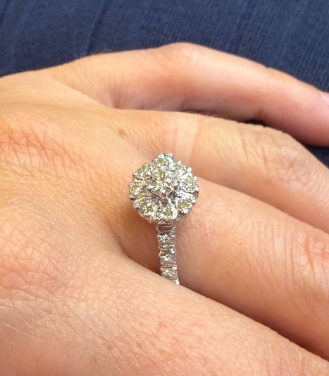 Pompadour Diamond Ring-photo-1