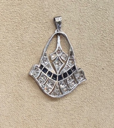 Pendentif art déco-photo-2