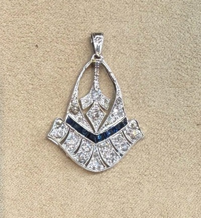 Pendentif art déco