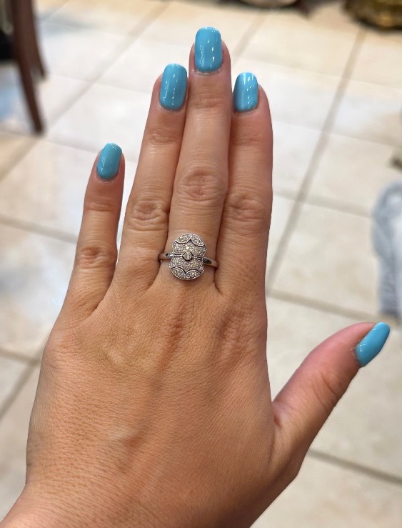 Bague pavage diamants-photo-1