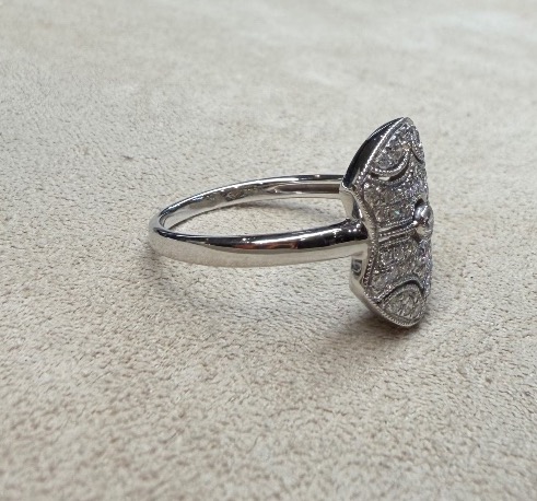 Bague pavage diamants-photo-4