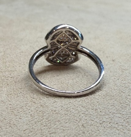 Bague pavage diamants-photo-5