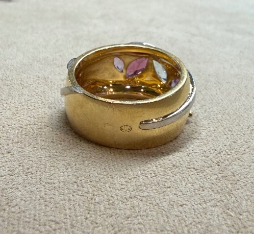 Bague bandeau florales-photo-4
