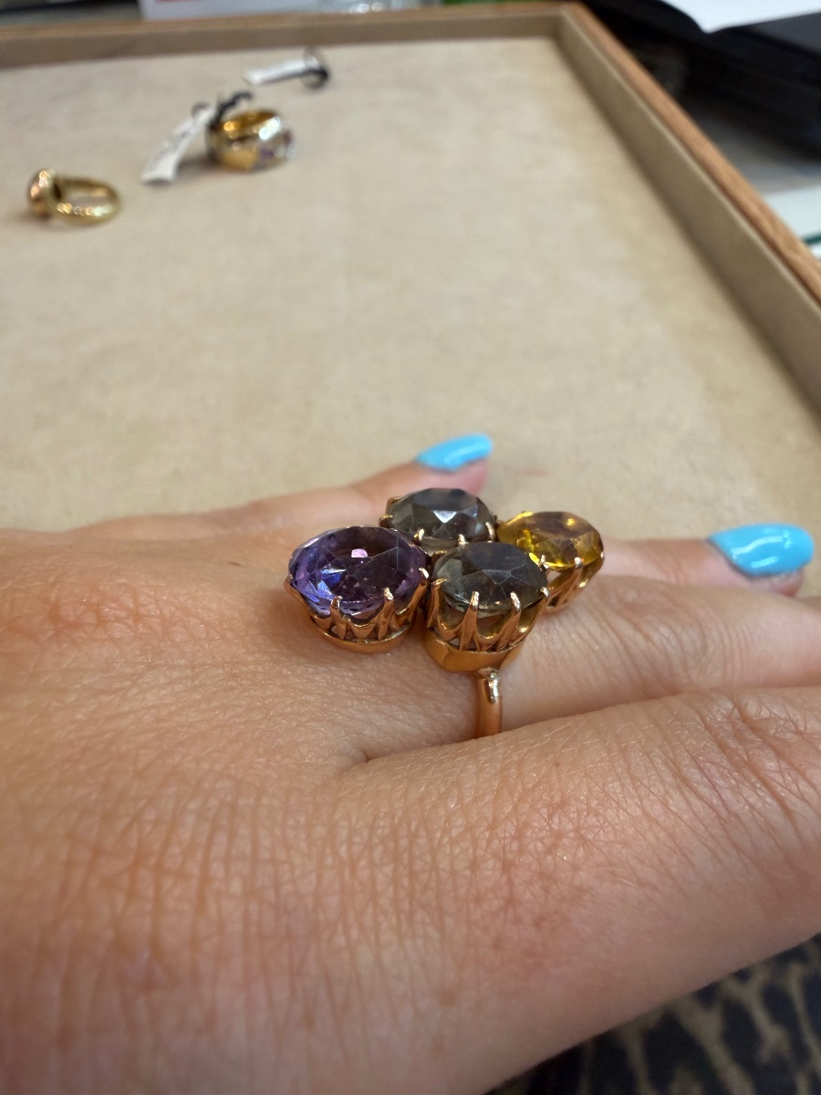 Diamond-shaped Ring-photo-3