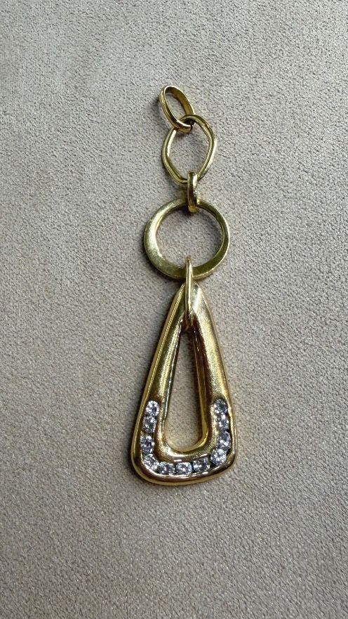Pendentif diamants