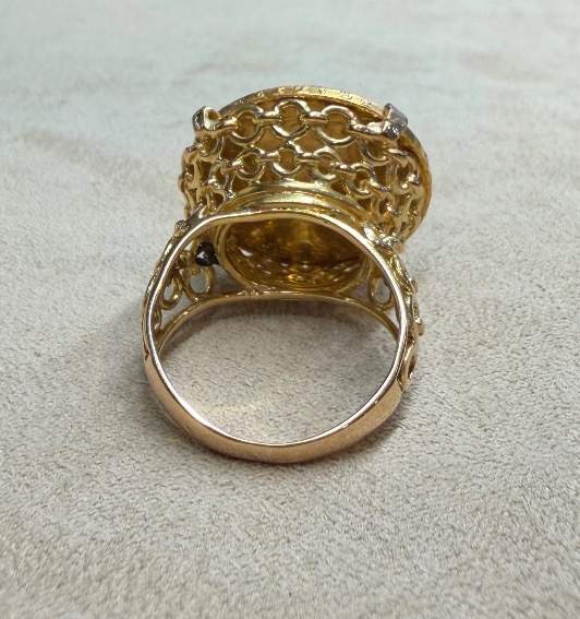 Bague pièce 20 francs-photo-1