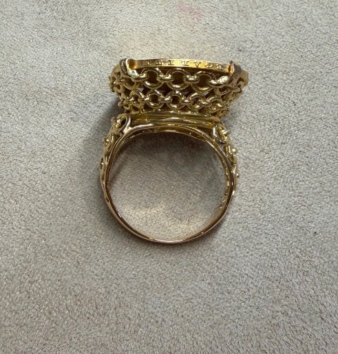 Bague pièce 20 francs-photo-4