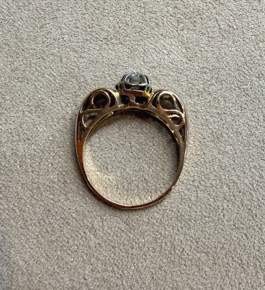 Diamond Ring With Diamond Roses-photo-4
