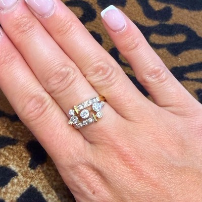 Bague diamants-photo-4