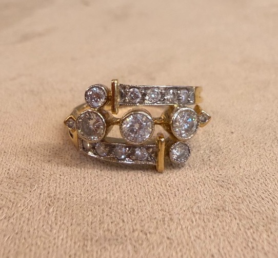 Bague diamants