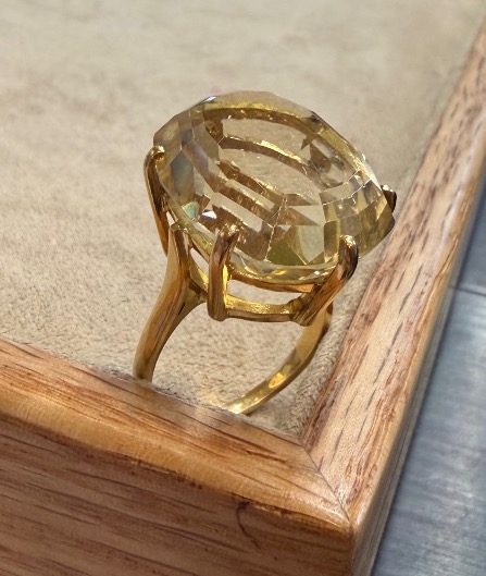 Bague citrine-photo-1