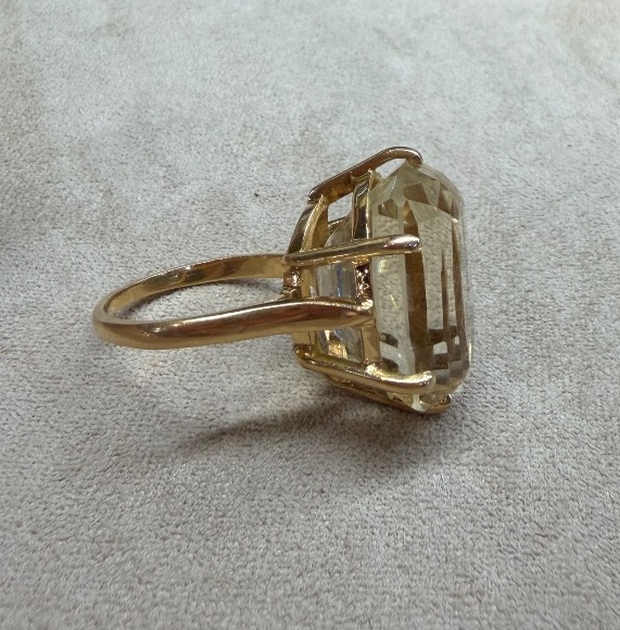Bague citrine-photo-3