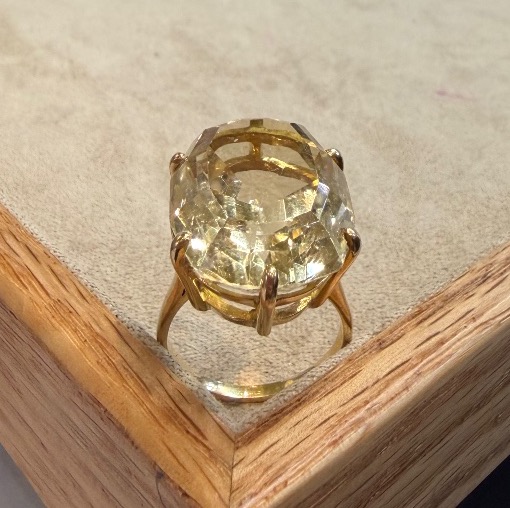 Bague citrine