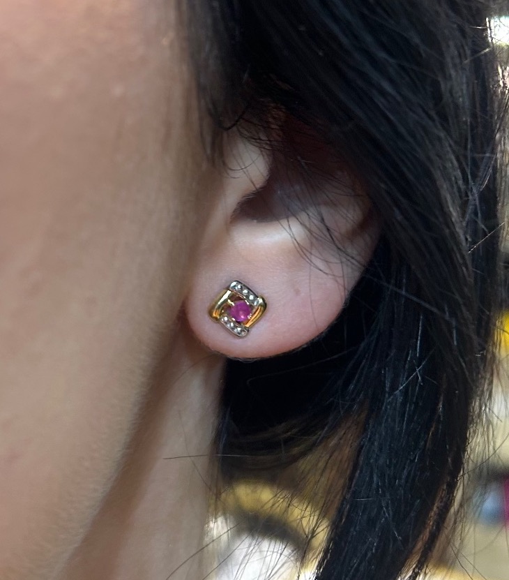 Ruby Earrings-photo-4