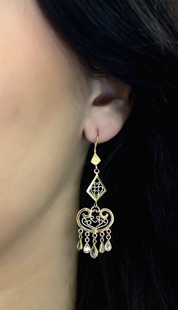Boucles d'oreille filigrane-photo-2
