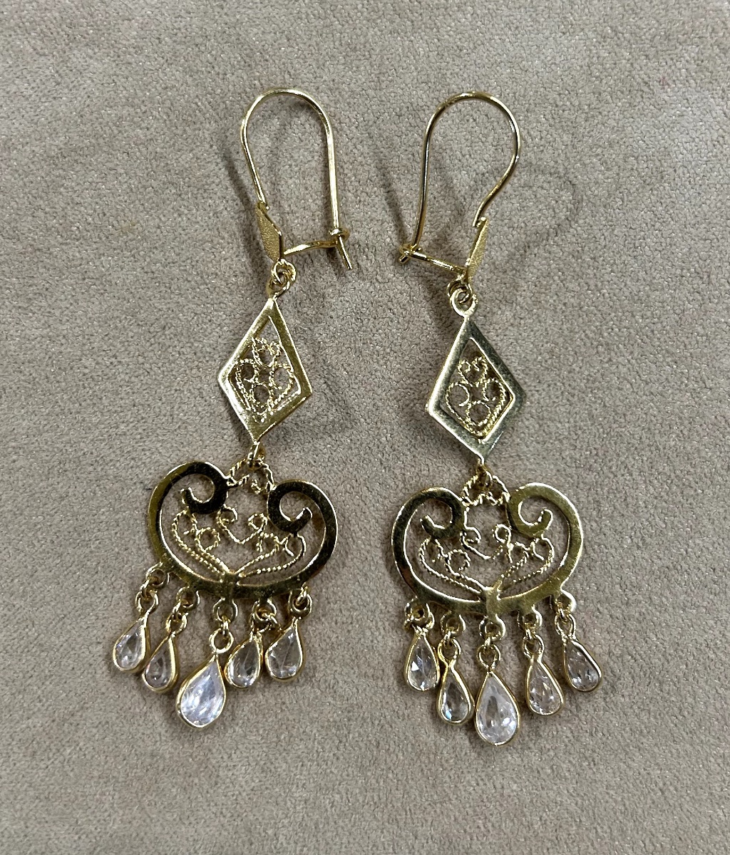 Boucles d'oreille filigrane-photo-3
