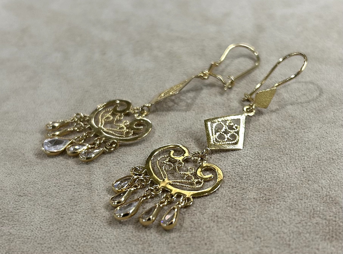 Boucles d'oreille filigrane-photo-4