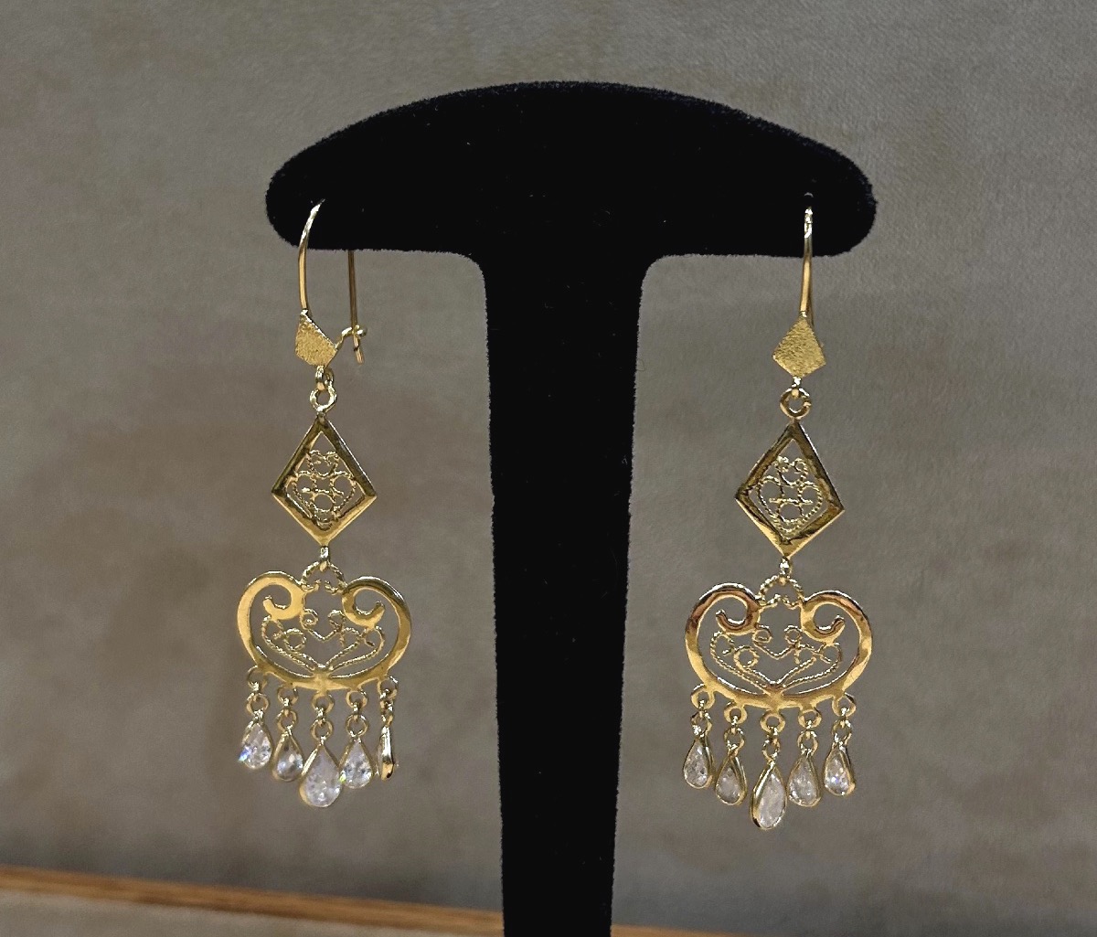 Boucles d'oreille filigrane
