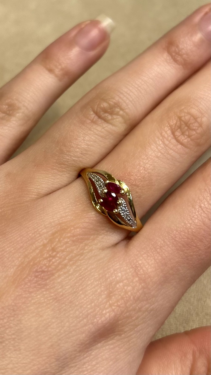 Ruby & Diamond Ring-photo-2