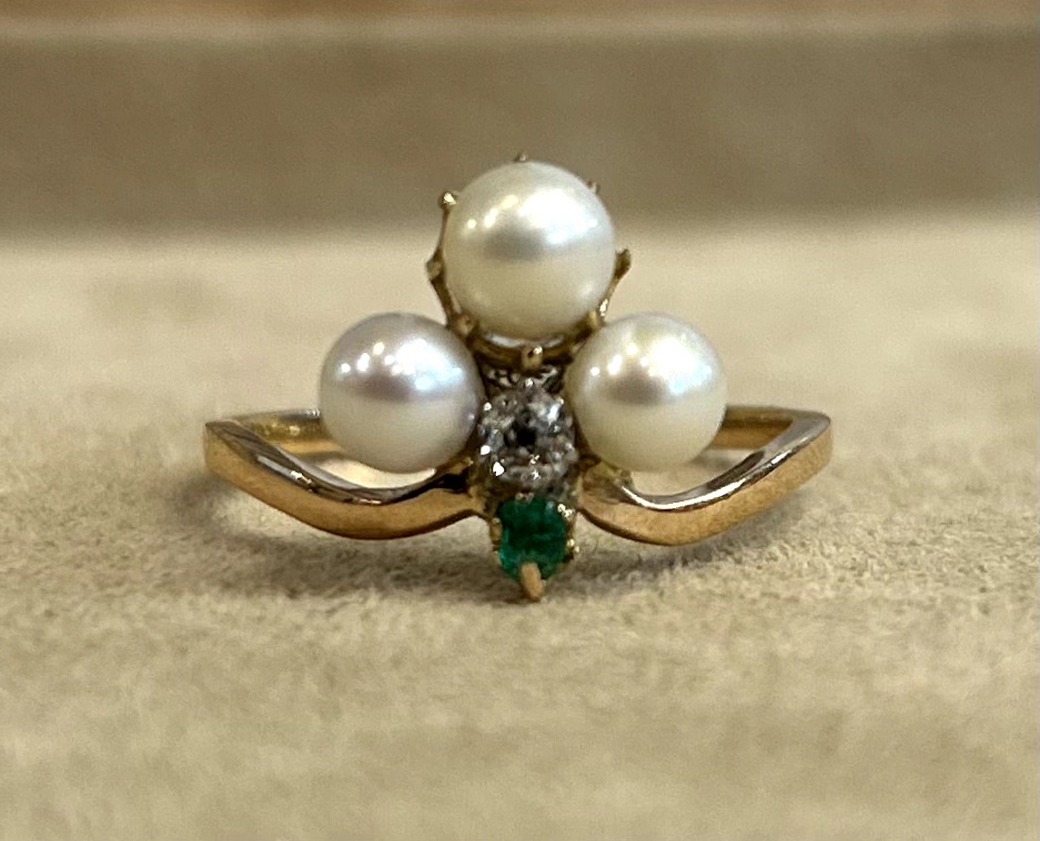 Bague Perles Duchesse -photo-2