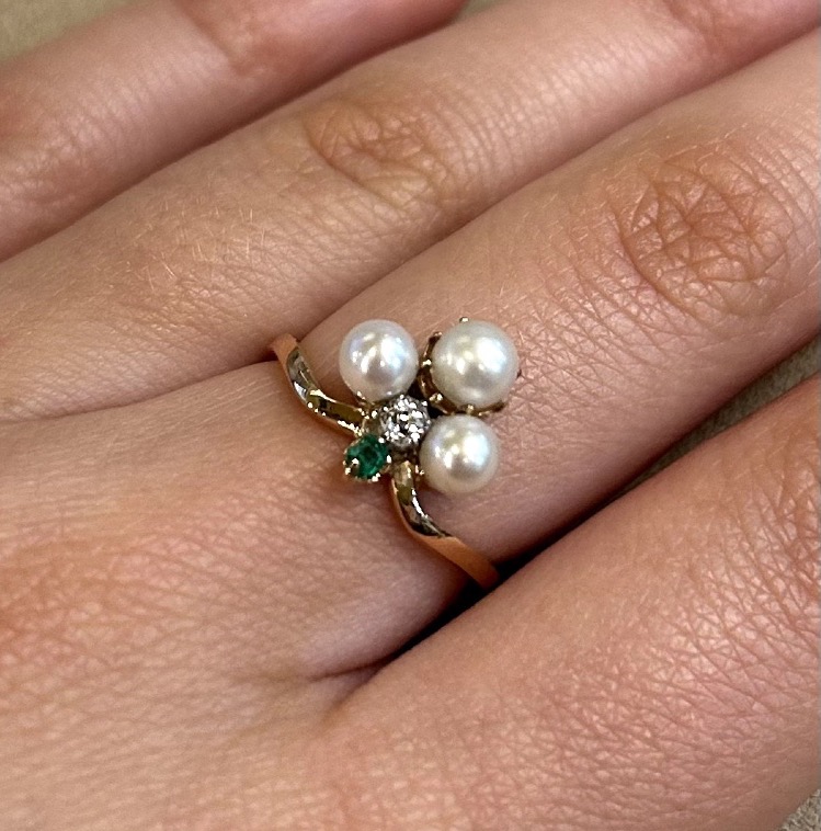 Bague Perles Duchesse -photo-3