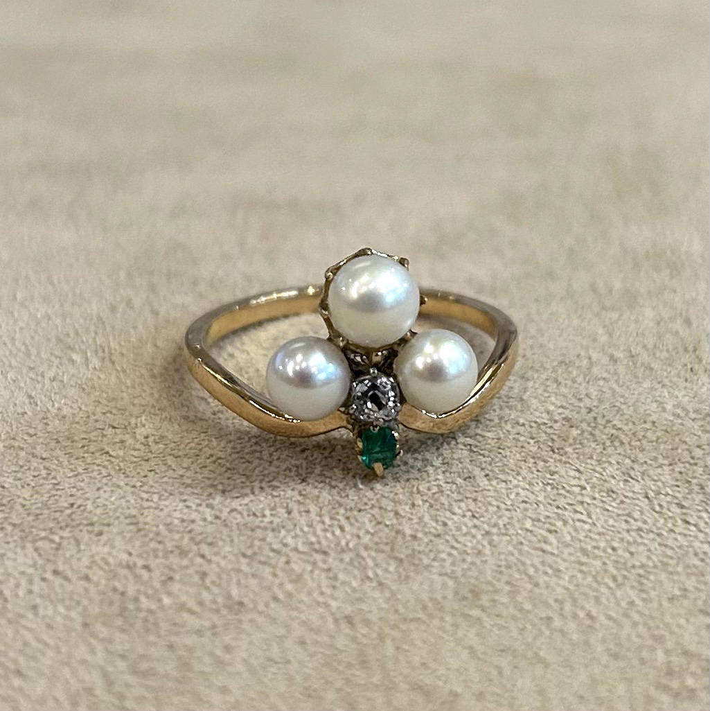 Bague Perles Duchesse -photo-2