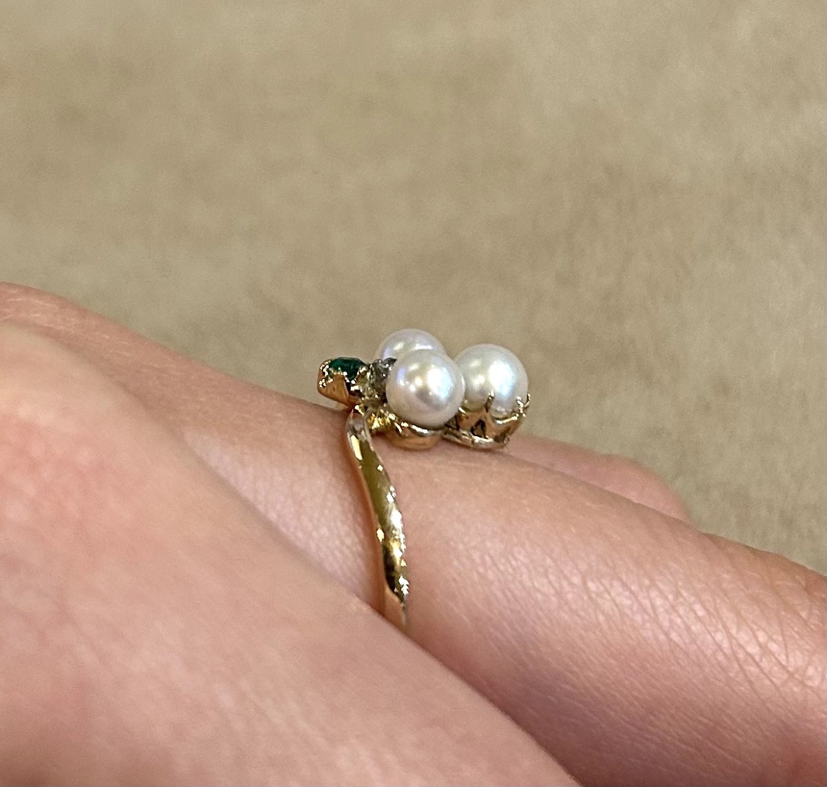 Bague Perles Duchesse -photo-3