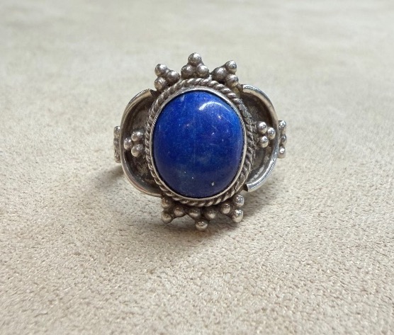 Bague Lapis Lazuli-photo-2