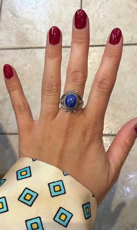 Bague Lapis Lazuli-photo-1