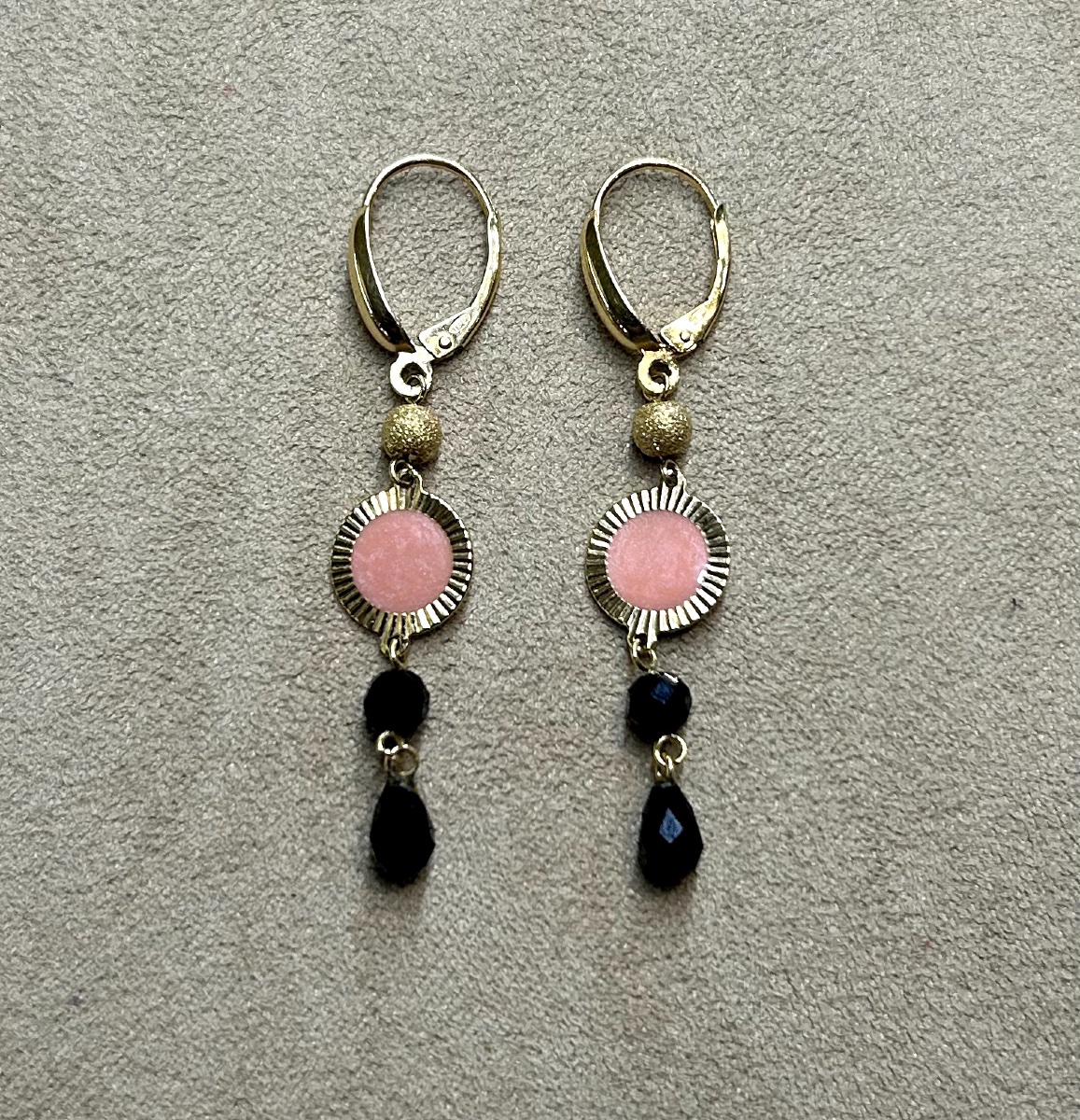 Onyx Earrings-photo-2