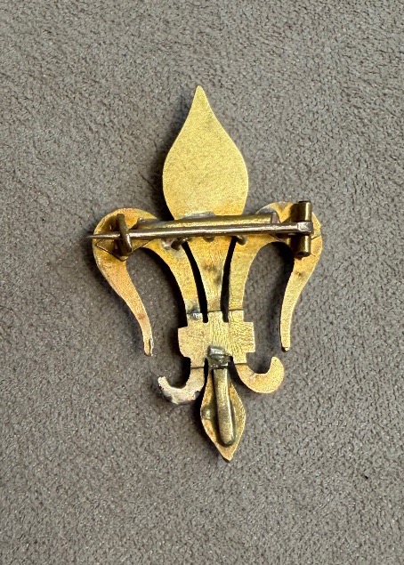 Fleur-de-lis Brooch-photo-3