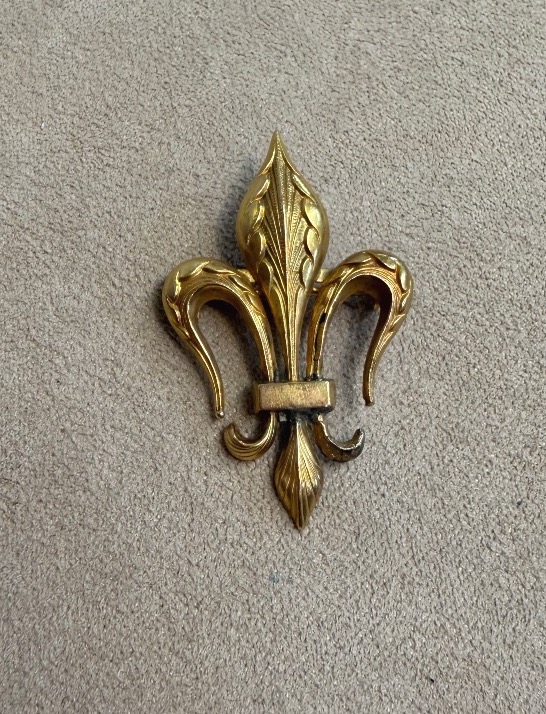 Fleur-de-lis Brooch-photo-4