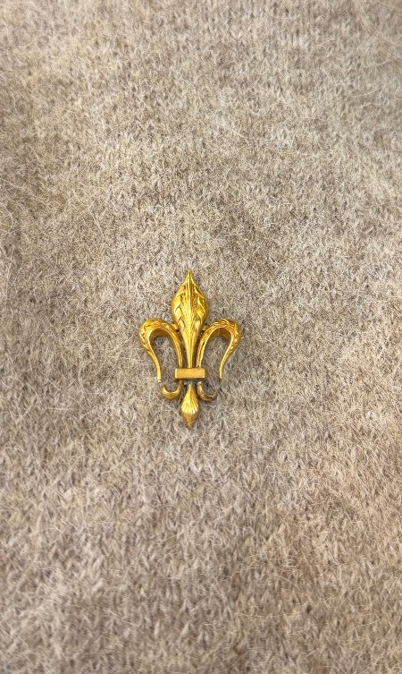 Fleur-de-lis Brooch-photo-2