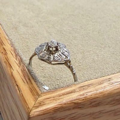 Bague Art deco